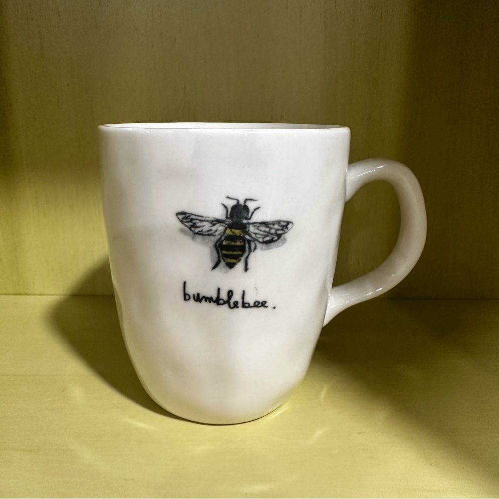 Rae Dunn Bug Icon Collection Bumblebee Coffee Mug